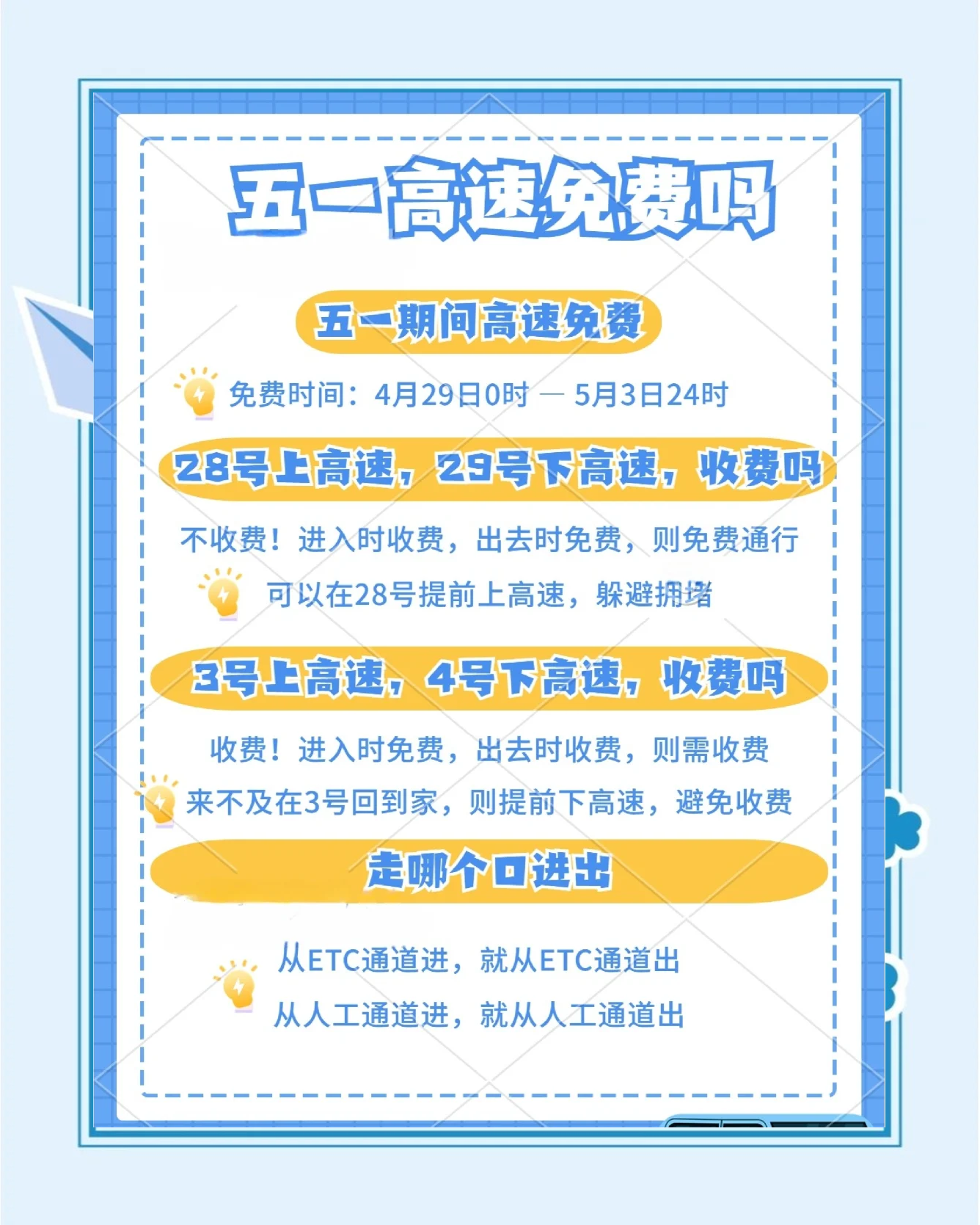 “2023高速公路免费日期表” 2o22年高速免费？-第2张图片