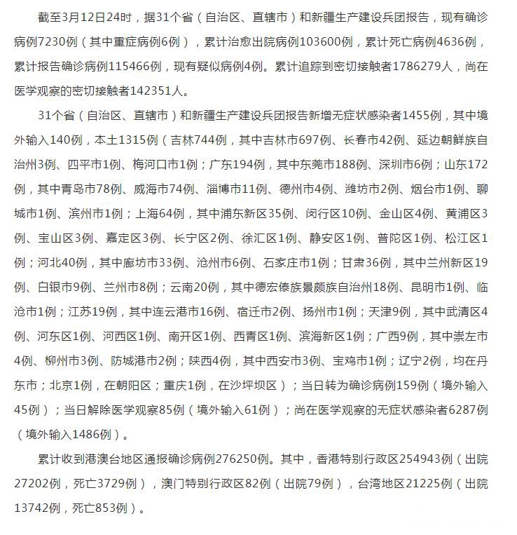 河北现有本土确诊病例12例-河北现有病例最新